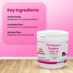 Protosure Nephro – Dialysis Care Nutrition | Kidney Support Supplement | Fortified with Amino Acids | Plant Based