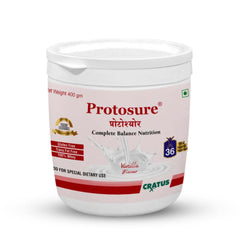 Cratus Protosure – High Protein & Calorie Supplement | Gluten & Trans Fat Free | Plant Based