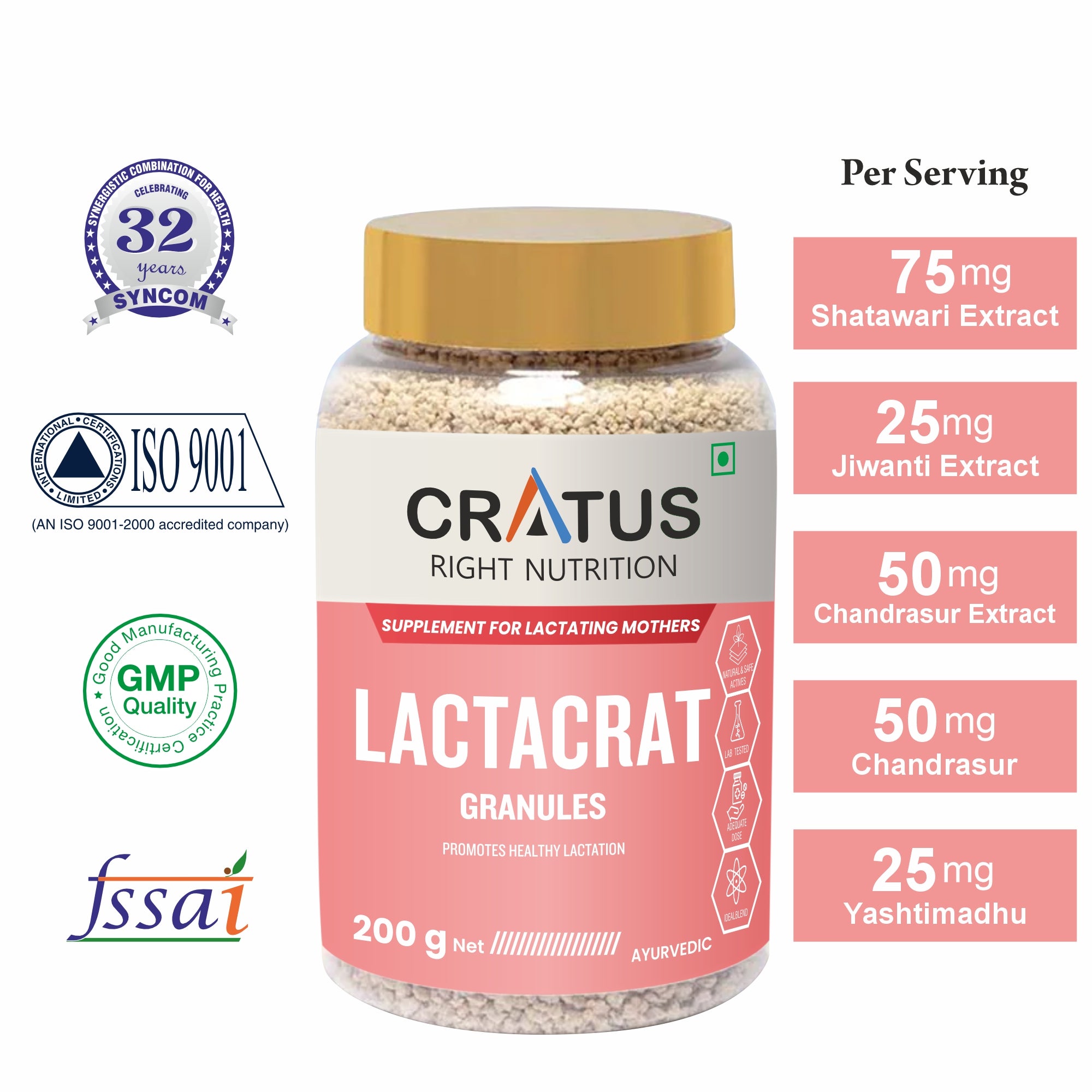 Lactacrat Granules 200g