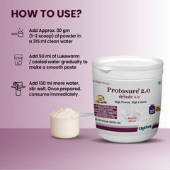 Protosure 2.0 - 400g - Premium 100% Whey Protein Powder for Ultimate Nutrition.