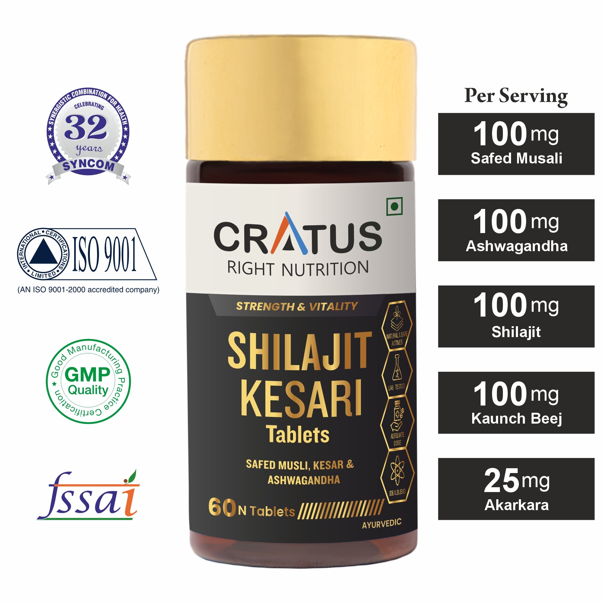 Shilajit Kesari - 60 Tablet