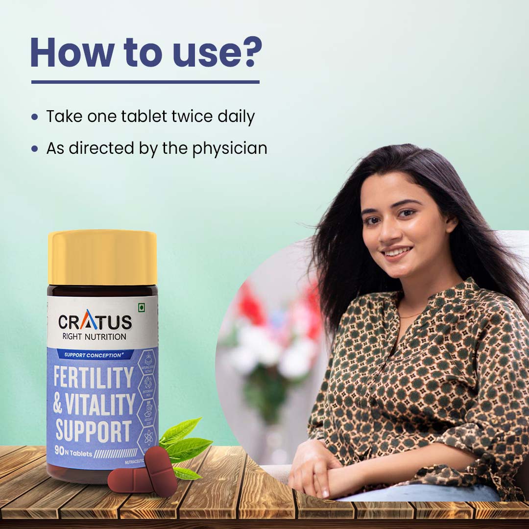 Fertility & Vitality – 90 Tablets - 110gm