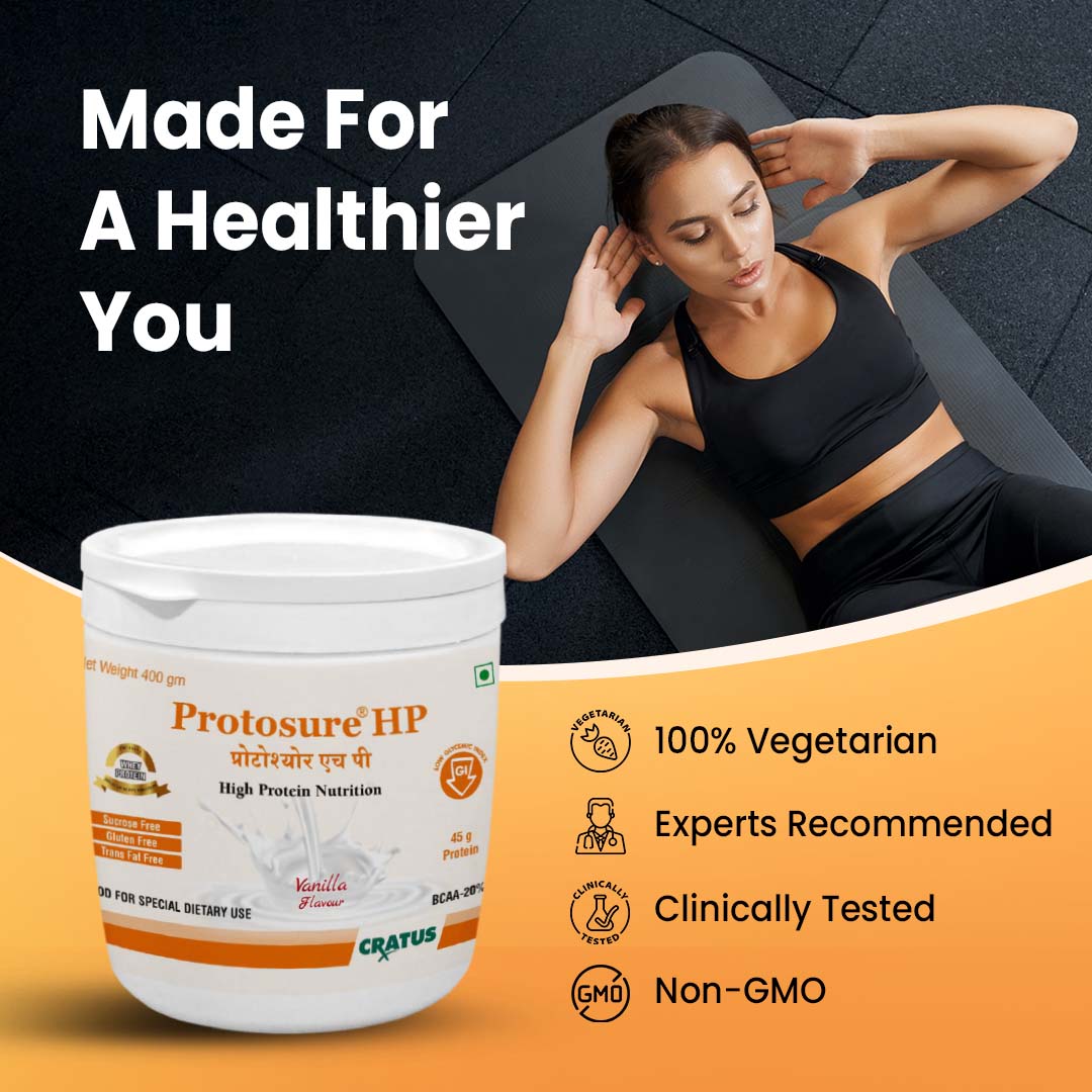 Protosure HP - 400g - Premium 100% Whey Protein Powder for Ultimate Nutrition.