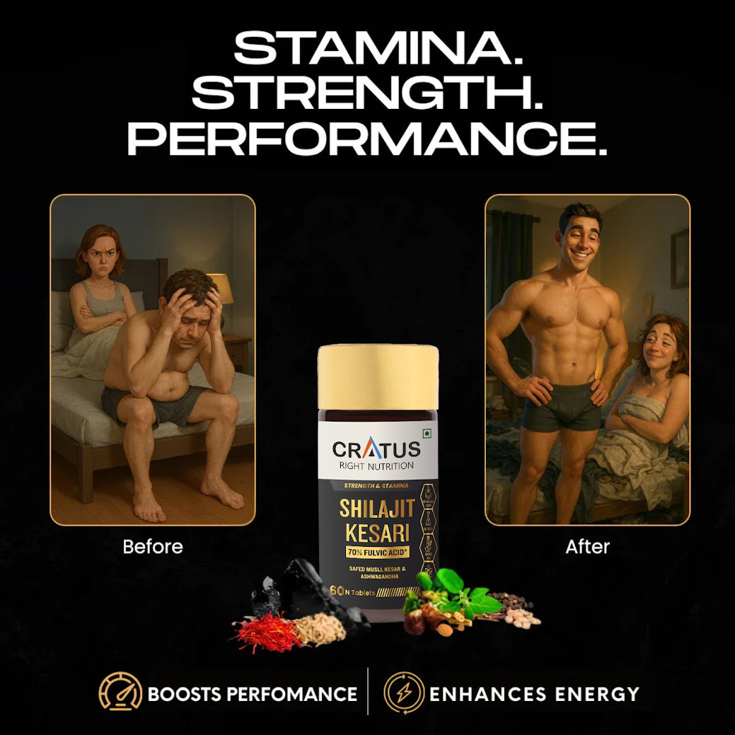 Shilajit Kesari | 70% Fulvic Acid | Supports Stamina & Performance
